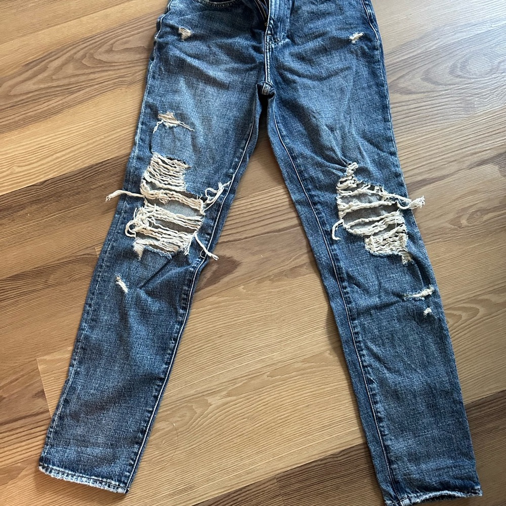 Pistola Blue Skinny Distressed Jeans